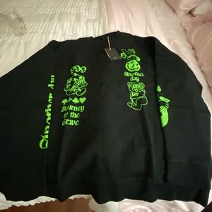 NWT Lazy Oaf Another Day crew neck sweatshirt